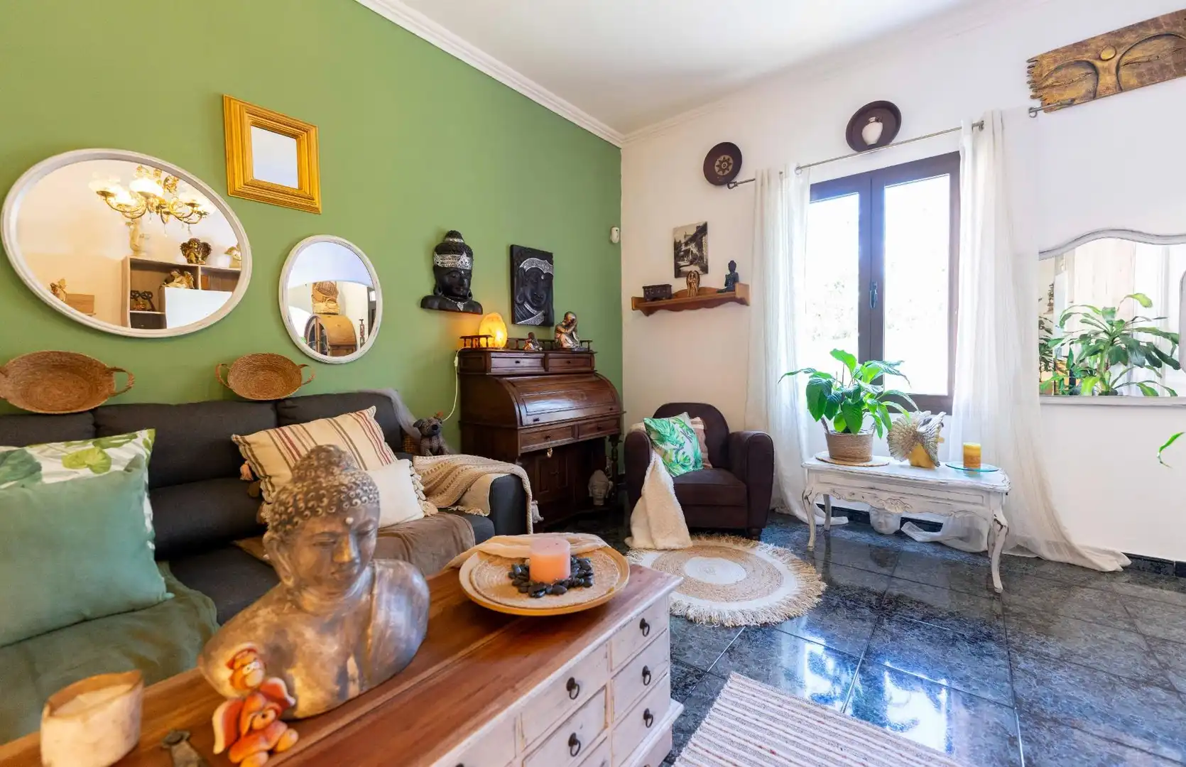 Sala d'estar de Casa o xalet en venda en La Orotava amb Terrassa