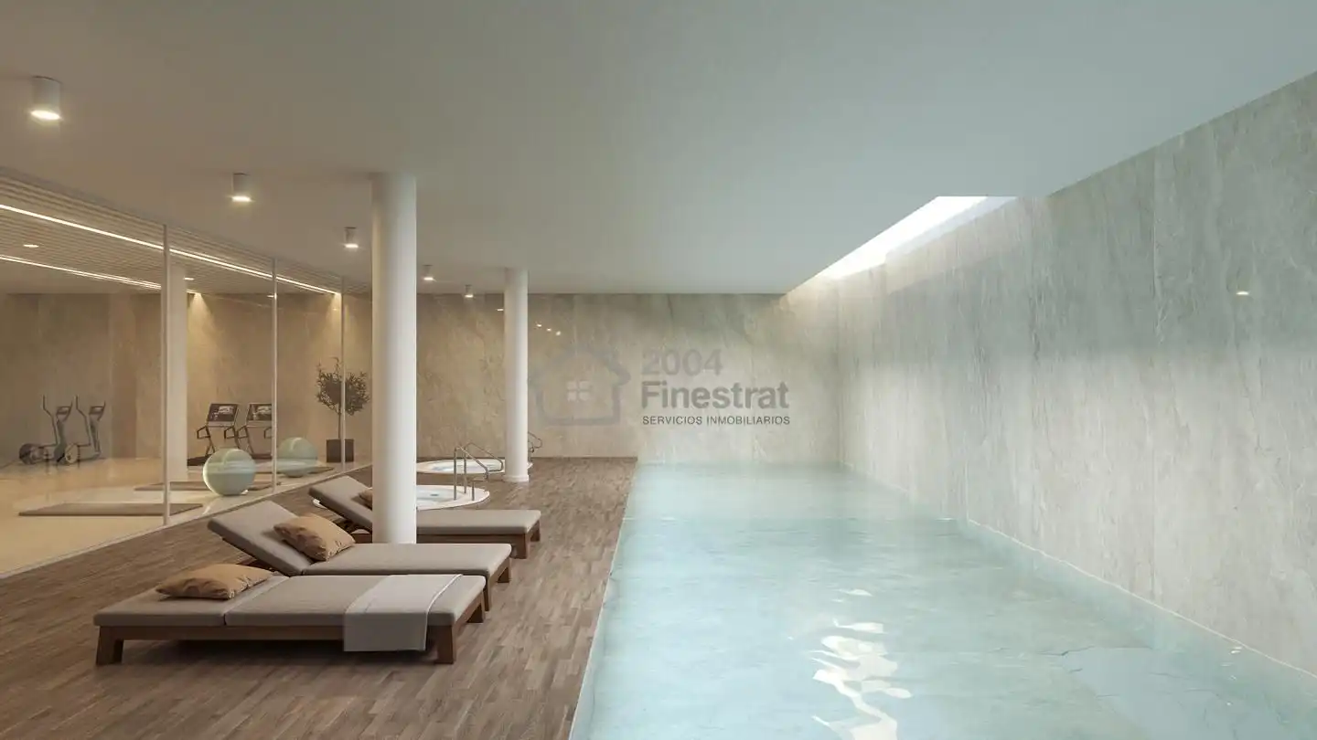 Piscina de Planta baja en venta en La Nucia con Aire acondicionado, Terraza y Trastero