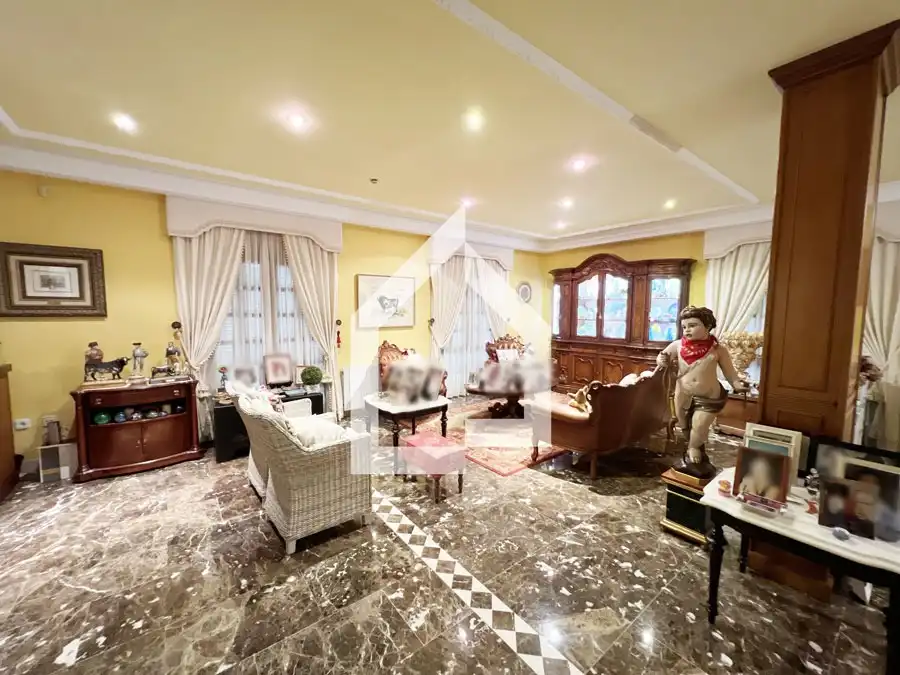 Living room of Houses for sale in San Vicente del Raspeig / Sant Vicent del Raspeig  with Air Conditioner, Heating and Private garden