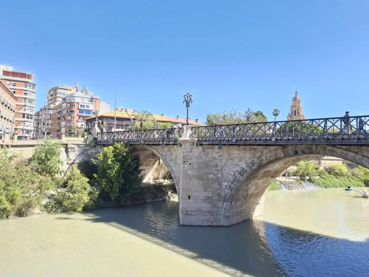 Vista exterior de Piso en venta en Murcia con Aire acondicionado y Trastero