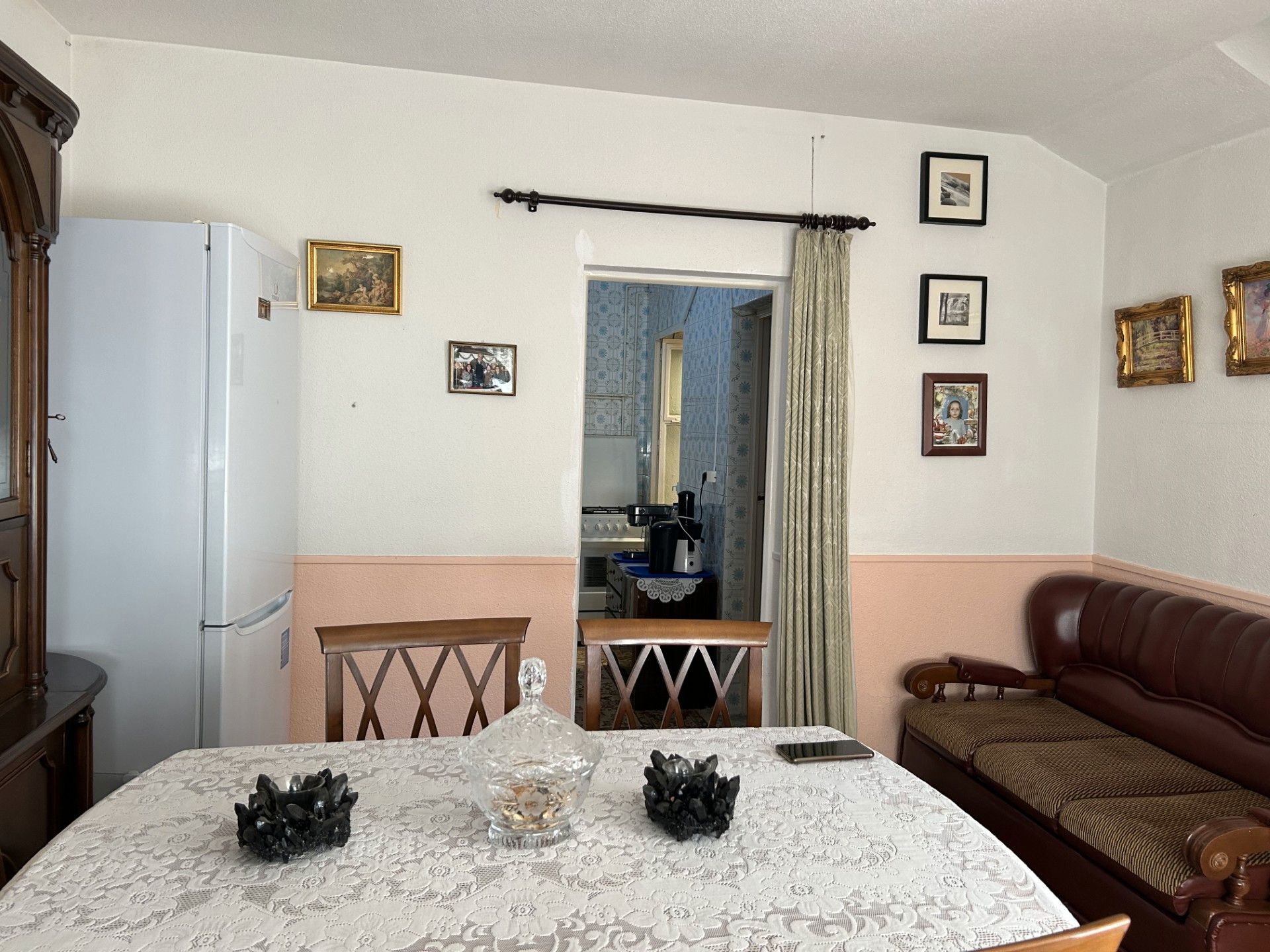 Dining room of Single-family semi-detached for sale in Navas del Rey  with Air Conditioner, Furnished and Oven