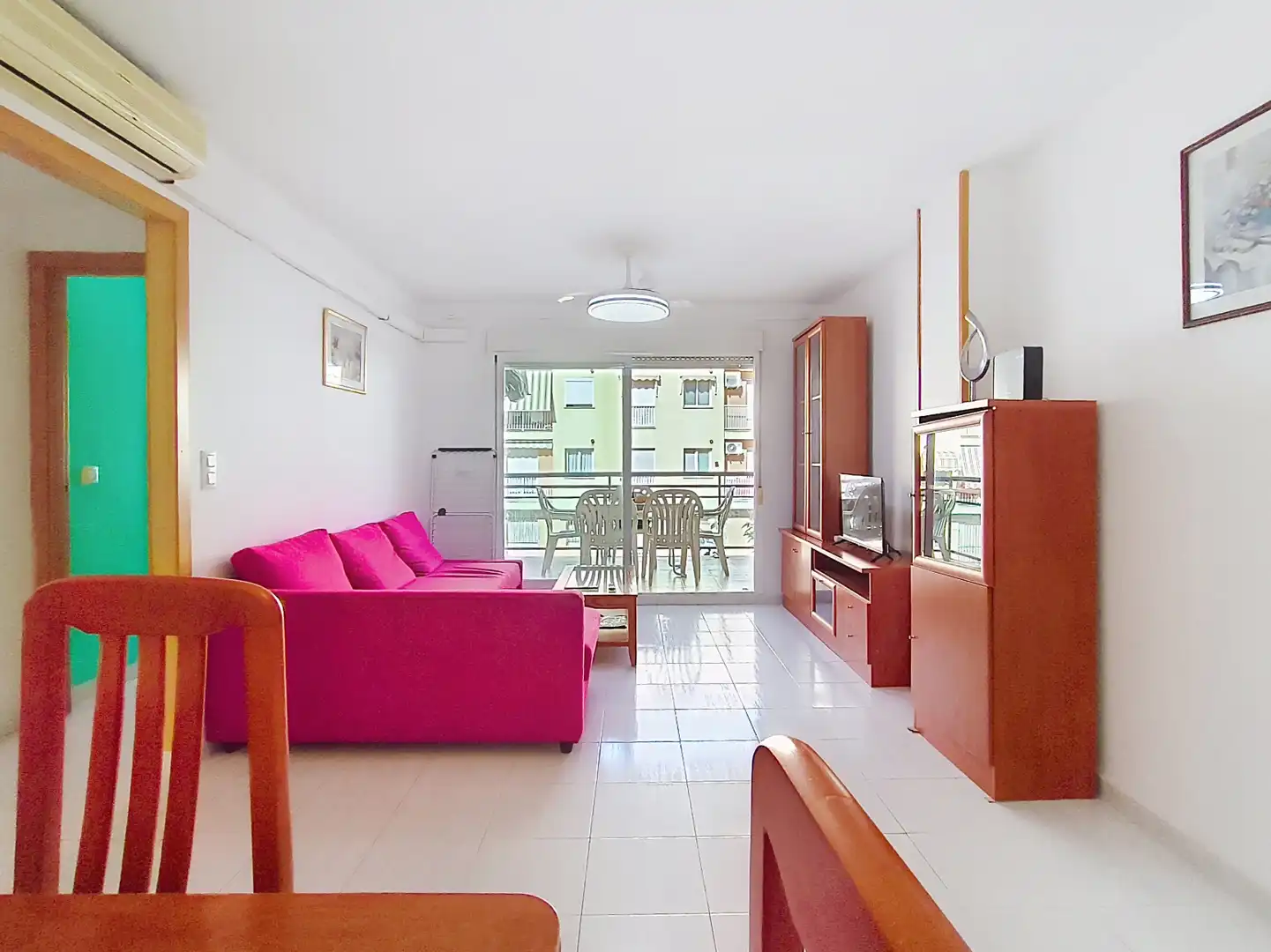 Sala d'estar de Pis en venda en Gandia amb Aire condicionat, Calefacció i Jardí privat
