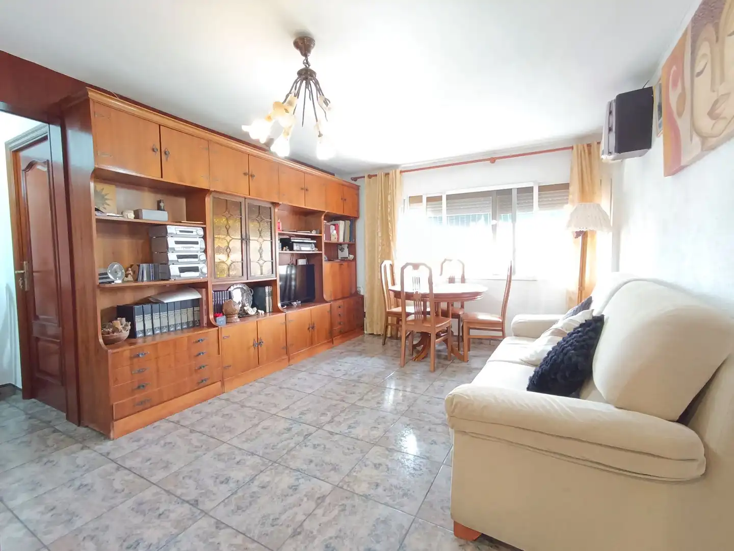 Sala de estar de Piso en venta en Badalona con Calefacción