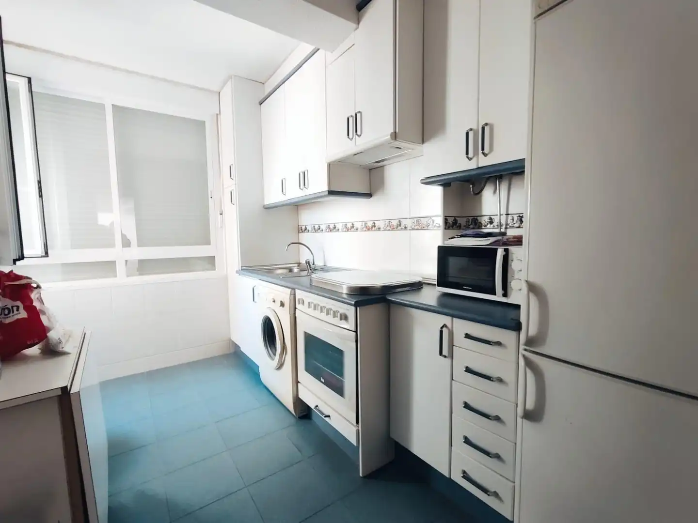 Cocina de Apartamento en venta en Santa Pola con Terraza y Amueblado