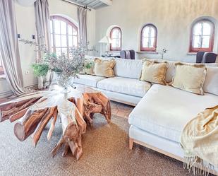 Living room of Country house to rent in Castellví de la Marca  with Air Conditioner, Terrace and Swimming Pool