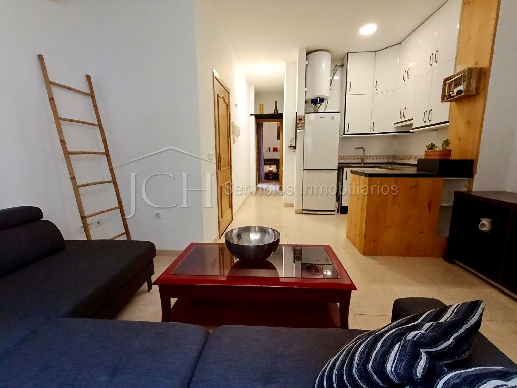 Sala de estar de Apartamento en venta en Mijas con Aire acondicionado, Amueblado y Horno