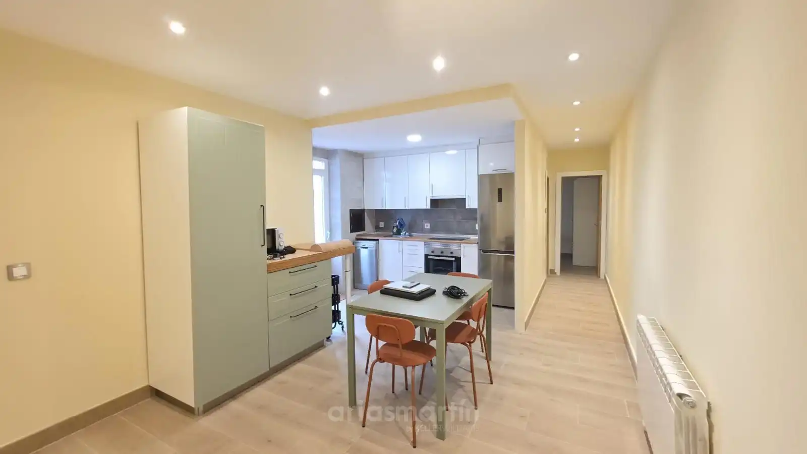 Kitchen of Flat for rent in Salamanca  with Heating and Furnished