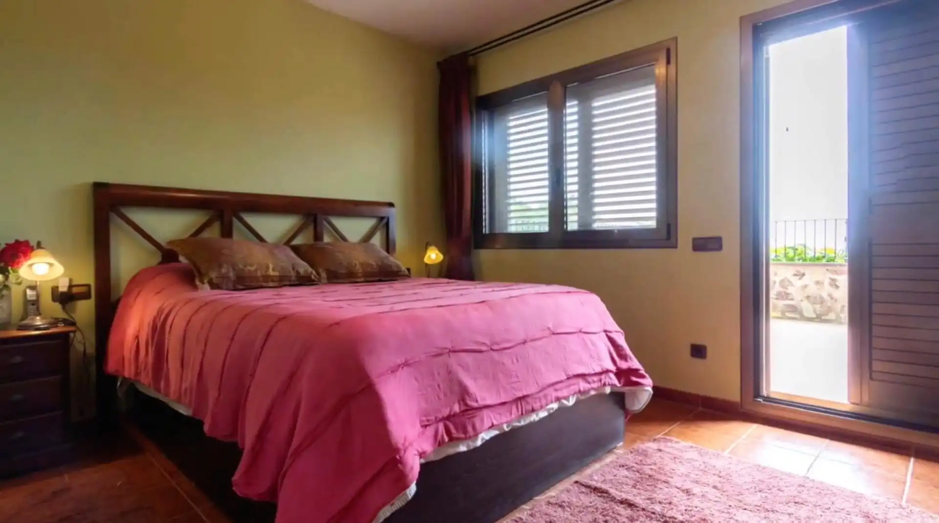 Dormitori de Finca rústica en venda en Almoster amb Calefacció, Jardí privat i Terrassa