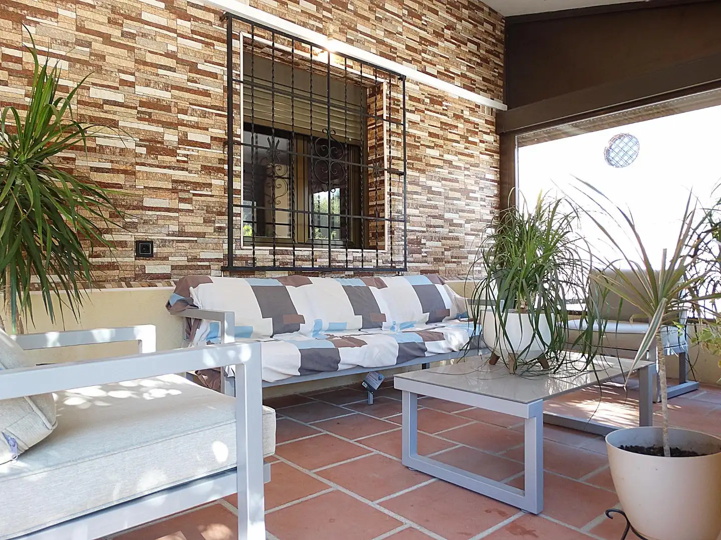 Terraza de Casa o chalet en venta en Arganda del Rey con Aire acondicionado, Calefacción y Jardín privado