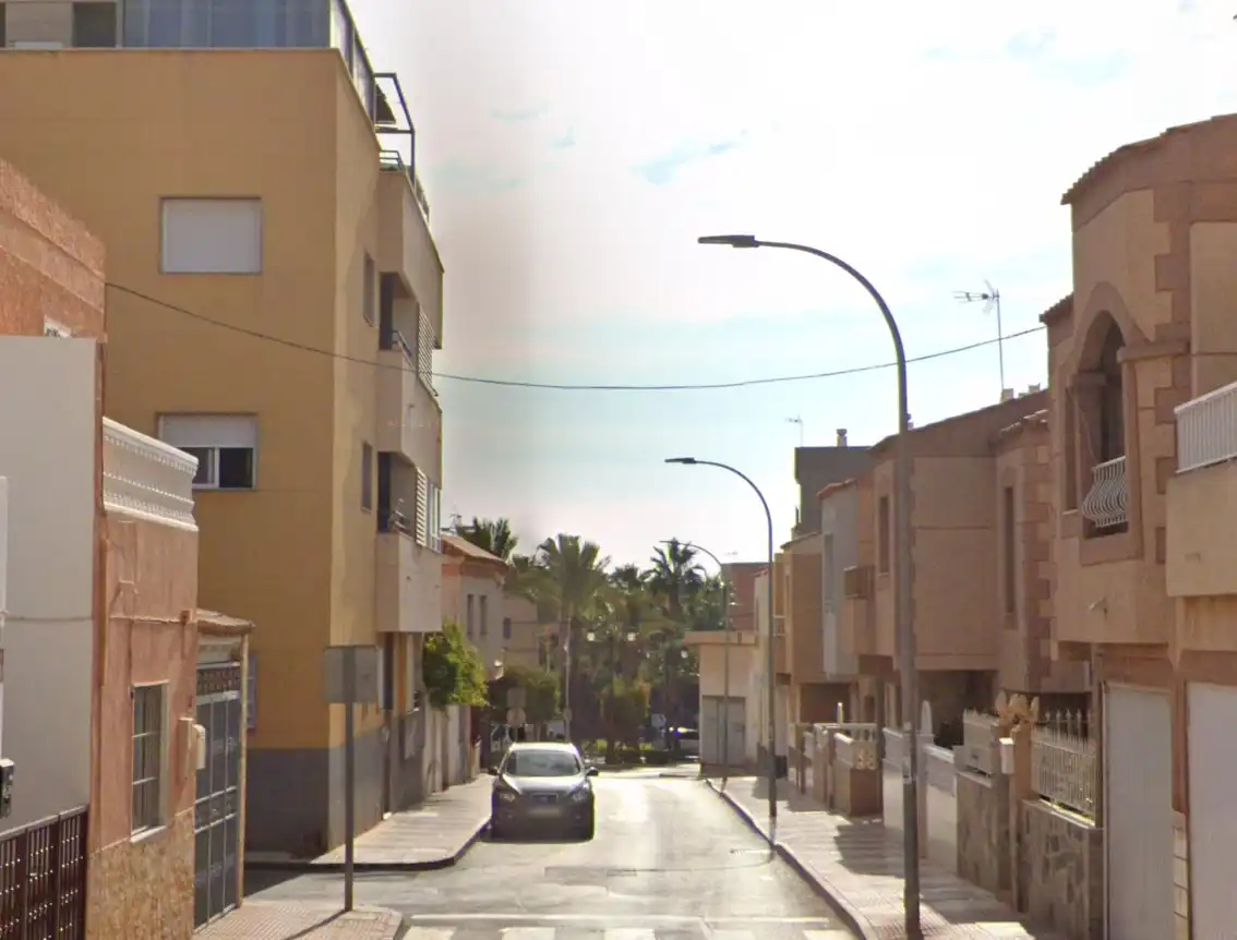 Exterior view of Flat for sale in Roquetas de Mar