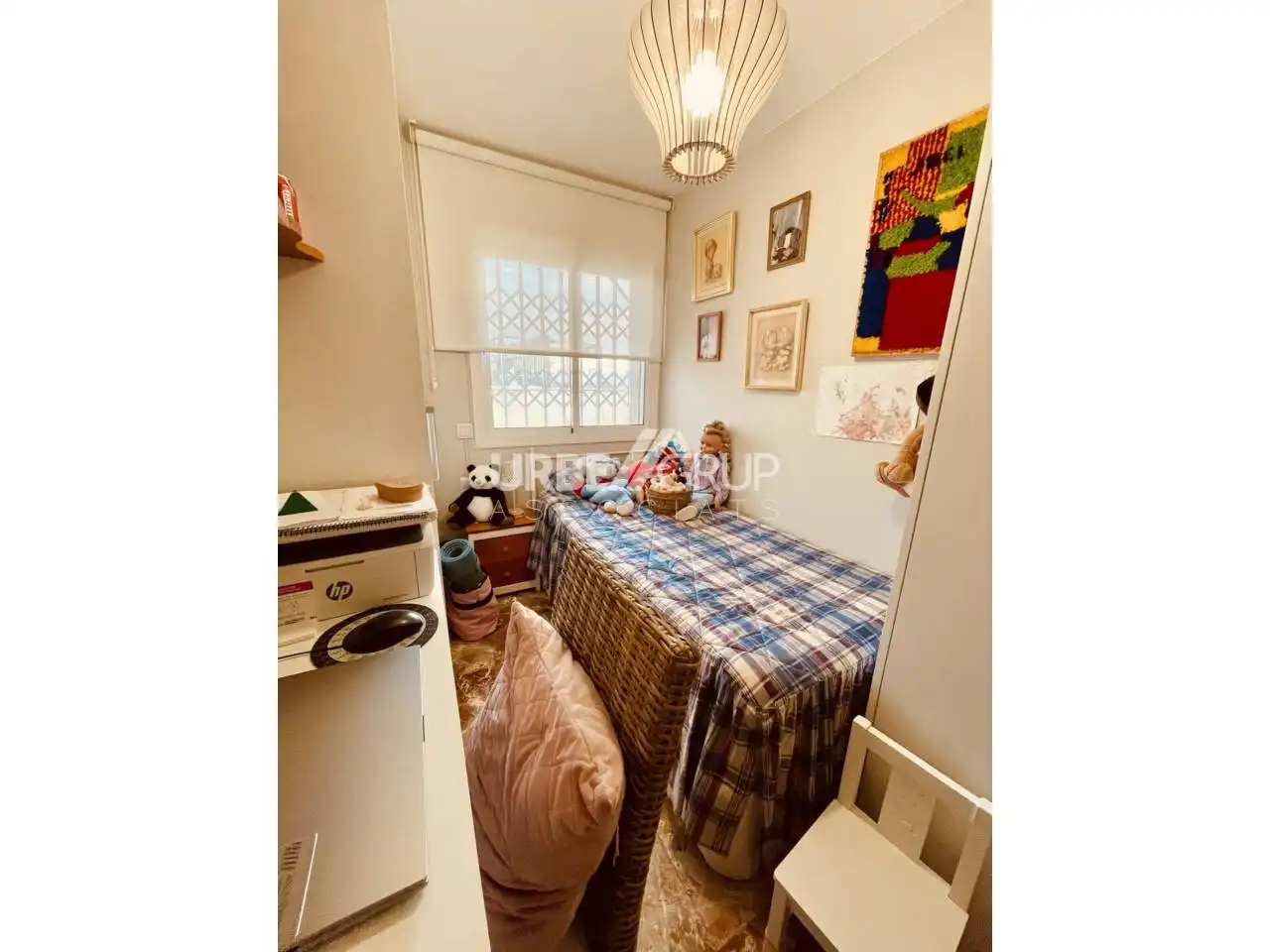 Schlafzimmer von Wohnung zum Verkauf in Terrassa mit Klimaanlage, Heizung und Privatgarten