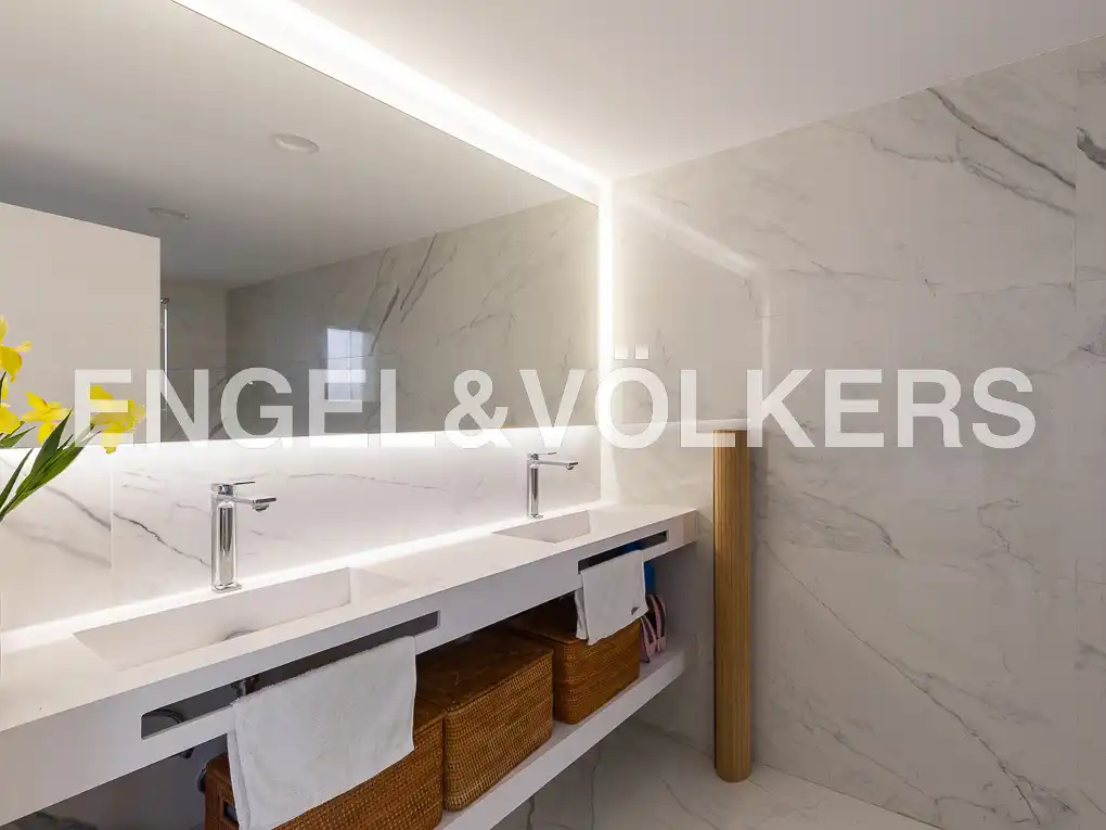 Baño de Casa o chalet en venta en Cullera con Aire acondicionado, Calefacción y Jardín privado