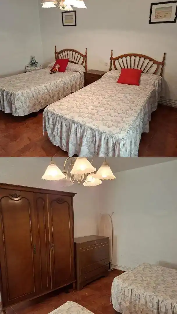 Habitación de Casa adosada en venta en Bonete con Amueblado, Horno y Lavadora