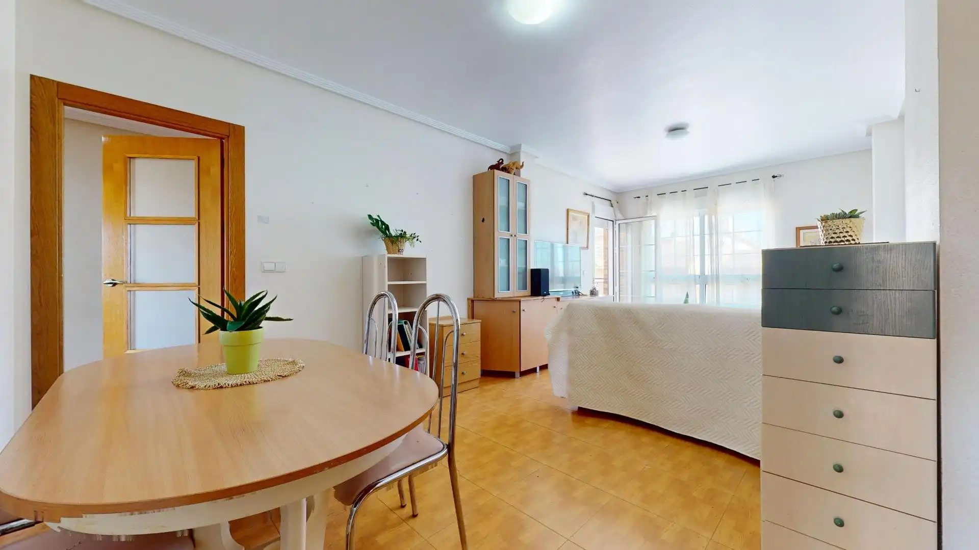 Dormitori de Apartament en venda en Los Alcázares amb Aire condicionat, Calefacció i Terrassa