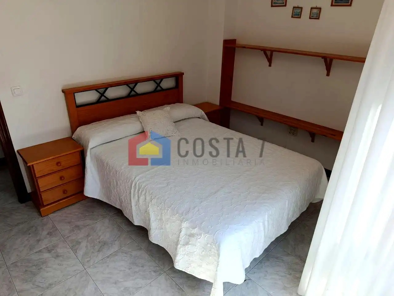 Bedroom of Flat for sale in Noja  with Heating, Terrace and Furnished
