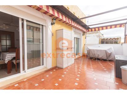 Exterior view of Attic for sale in Badajoz Capital  with Air Conditioner and Terrace