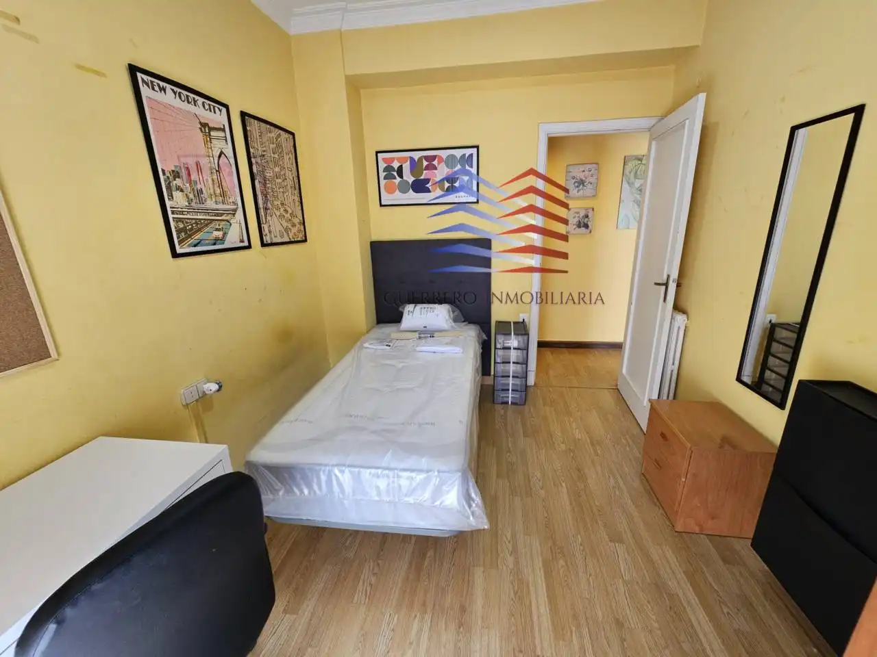 Bedroom of Flat for rent in Ourense Capital   with Heating, Furnished and Balcony