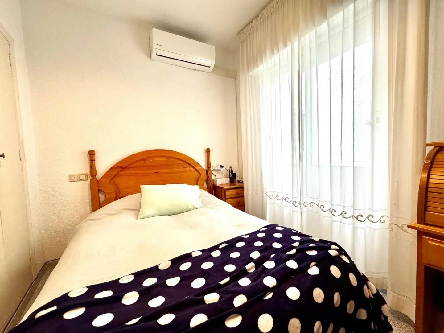 Bedroom of Flat for sale in Murcia  with Air Conditioner