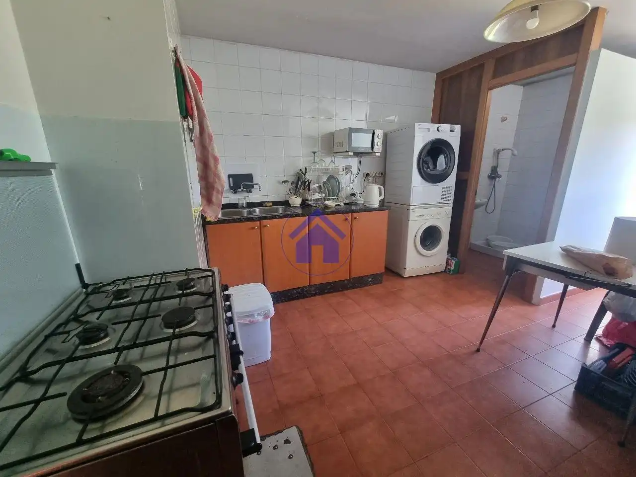 Cocina de Casa o chalet en venta en Baiona con Calefacción, Jardín privado y Trastero