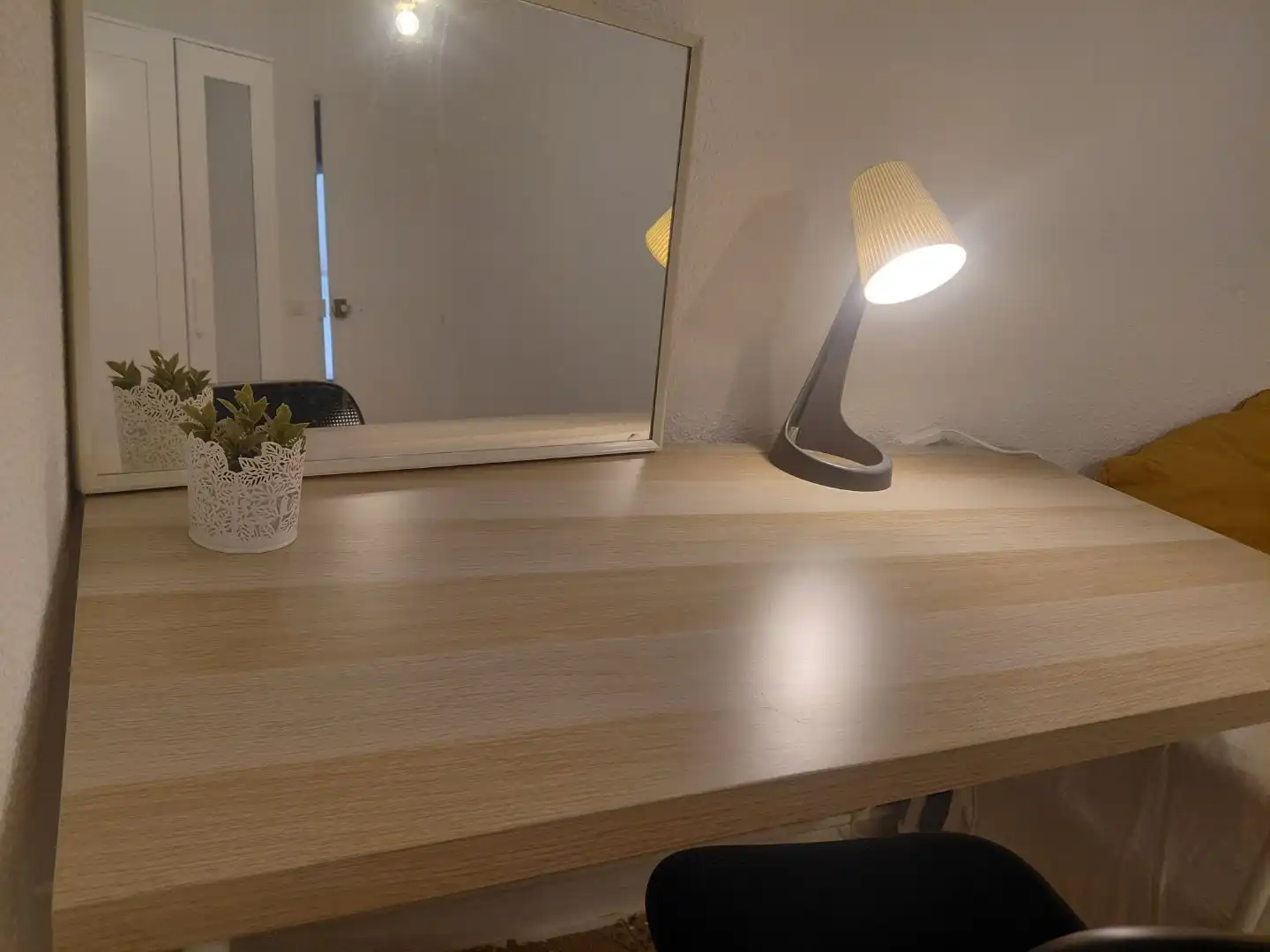 Dining room of Flat for share in Guadalajara  with Heating, Parquet flooring and Furnished