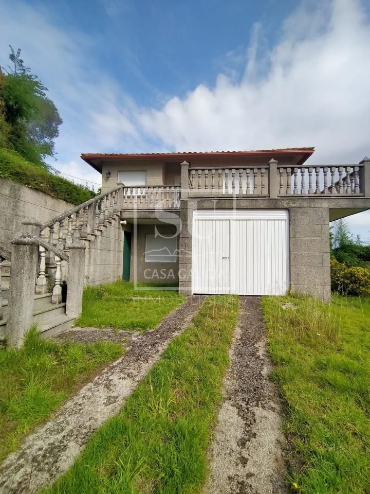 Vista exterior de Casa o chalet en venta en Baiona con Jardín privado y Terraza