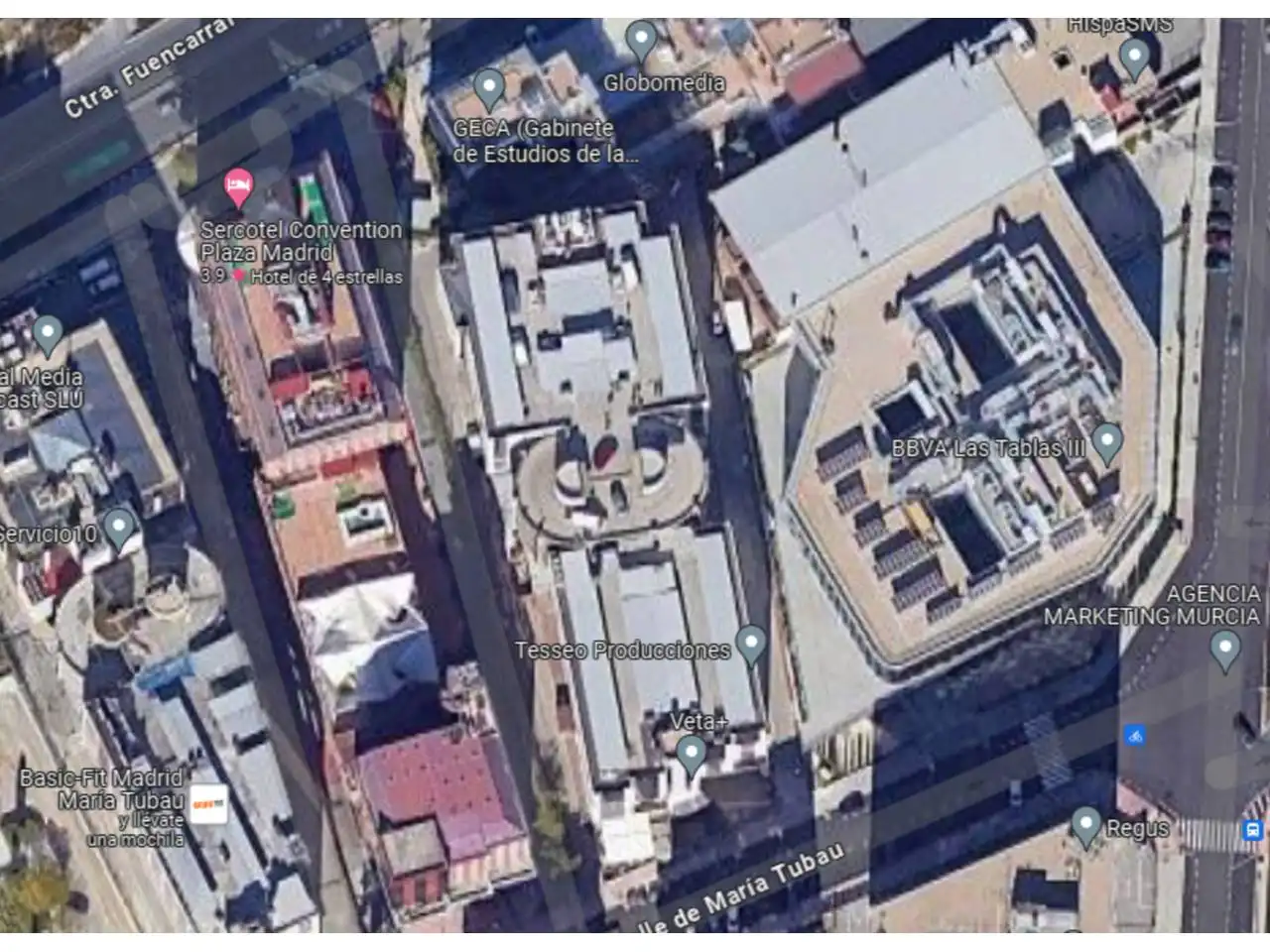 Exterior view of Office for sale in Madrid  with Air Conditioner and Alarm