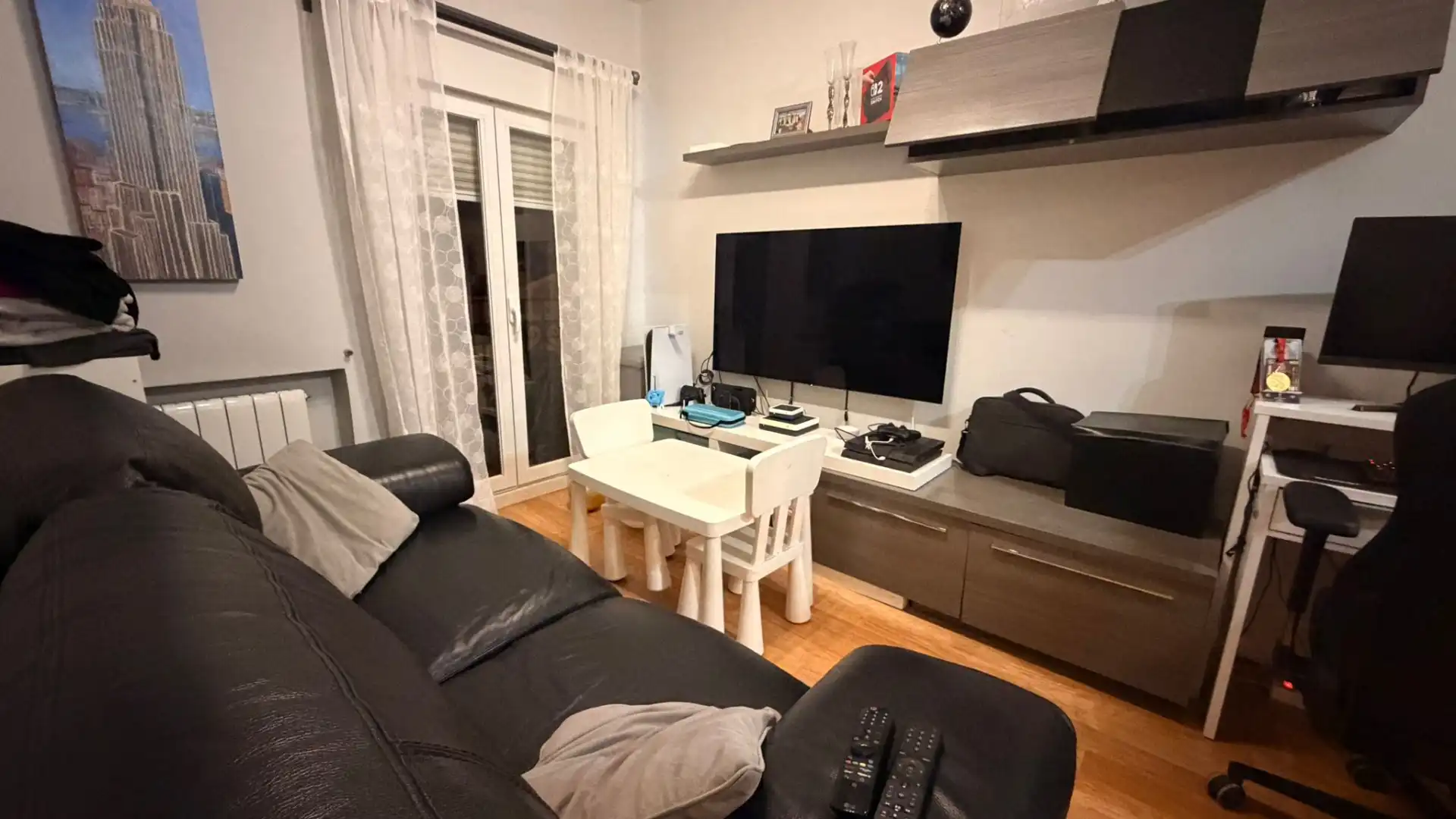 Wohnzimmer von Wohnung zum Verkauf in Madrid mit Klimaanlage, Heizung und Möbliert