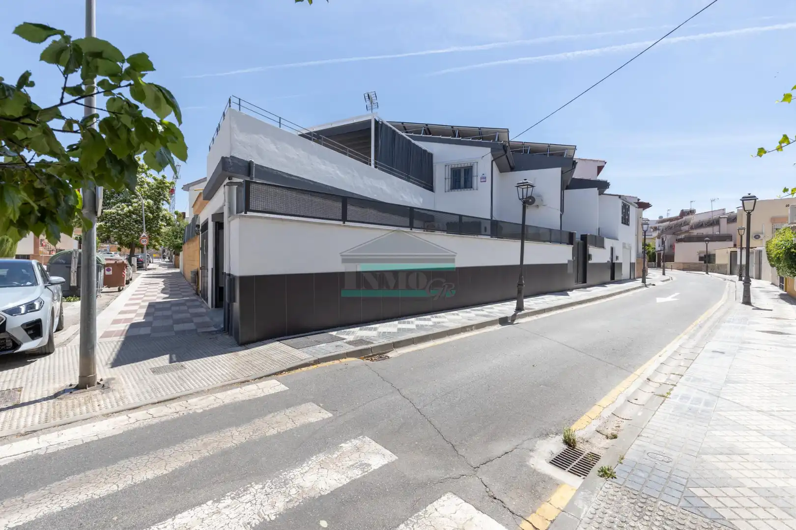 Vista exterior de Casa adosada en venda en Maracena amb Aire condicionat, Calefacció i Jardí privat