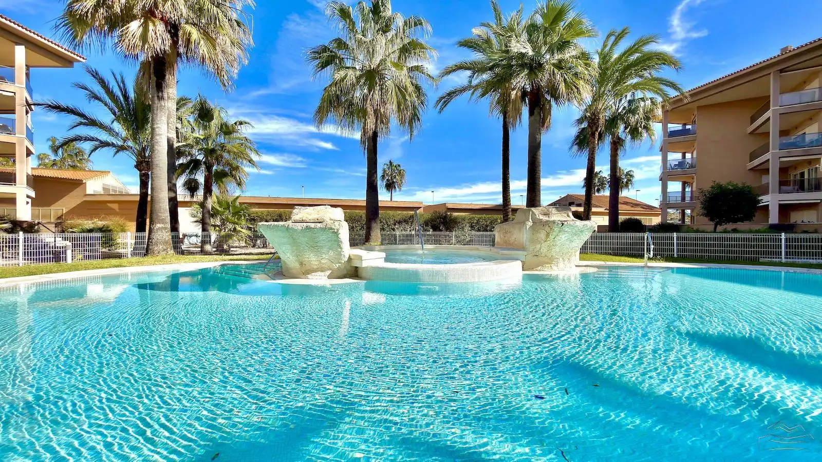 Swimming pool of Apartments for sale in Jávea / Xàbia  with Air Conditioner, Heating and Private garden