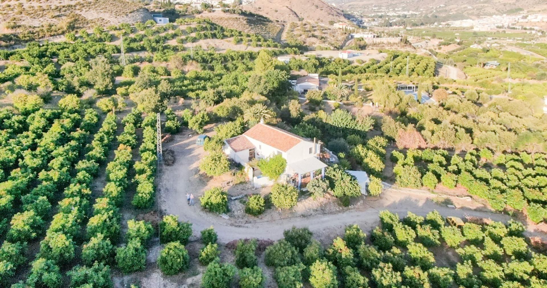 Exterior view of Country house for sale in Álora  with Private garden, Terrace and Storage room