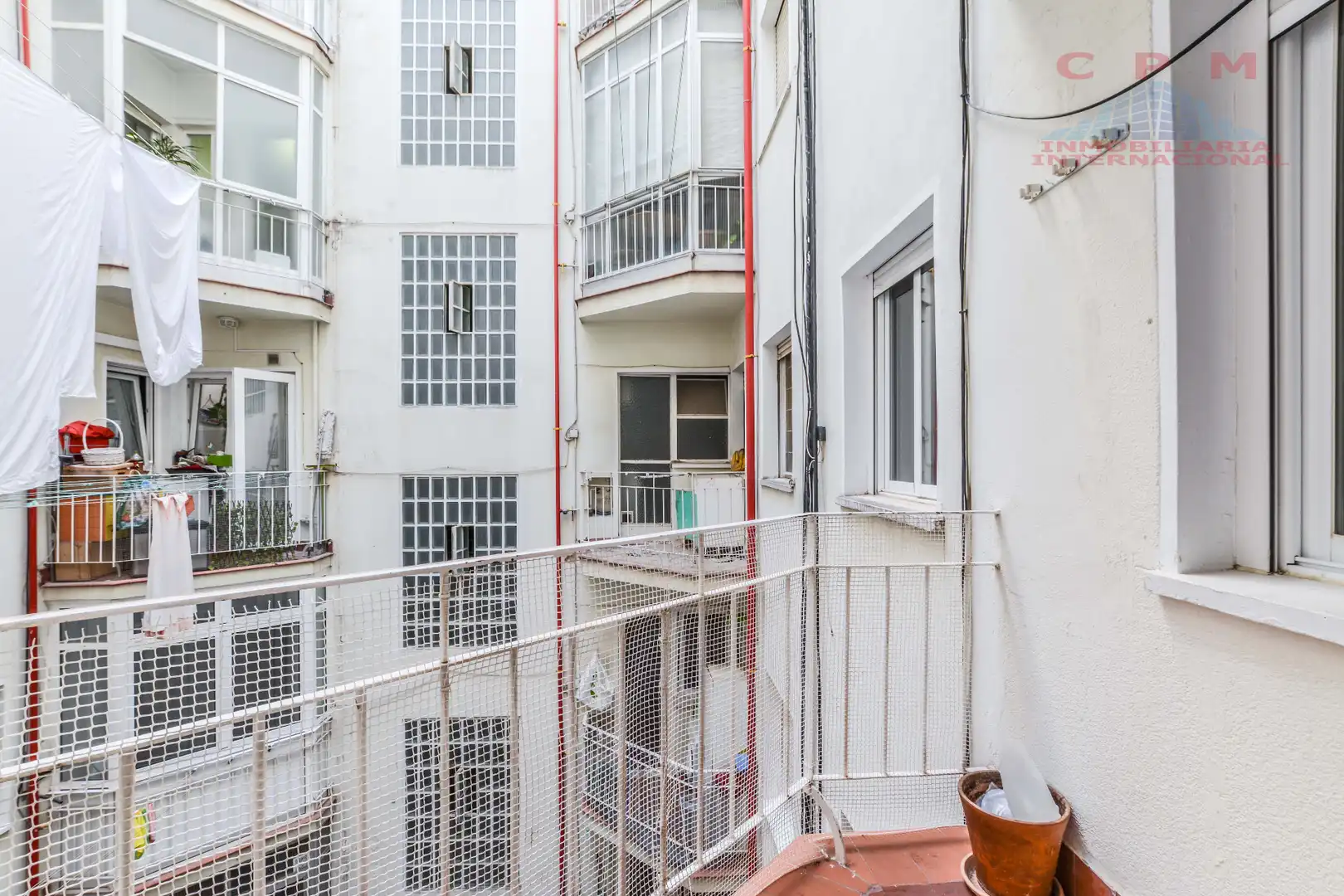Terraza de Piso de alquiler en Madrid con Aire acondicionado, Calefacción y Parquet