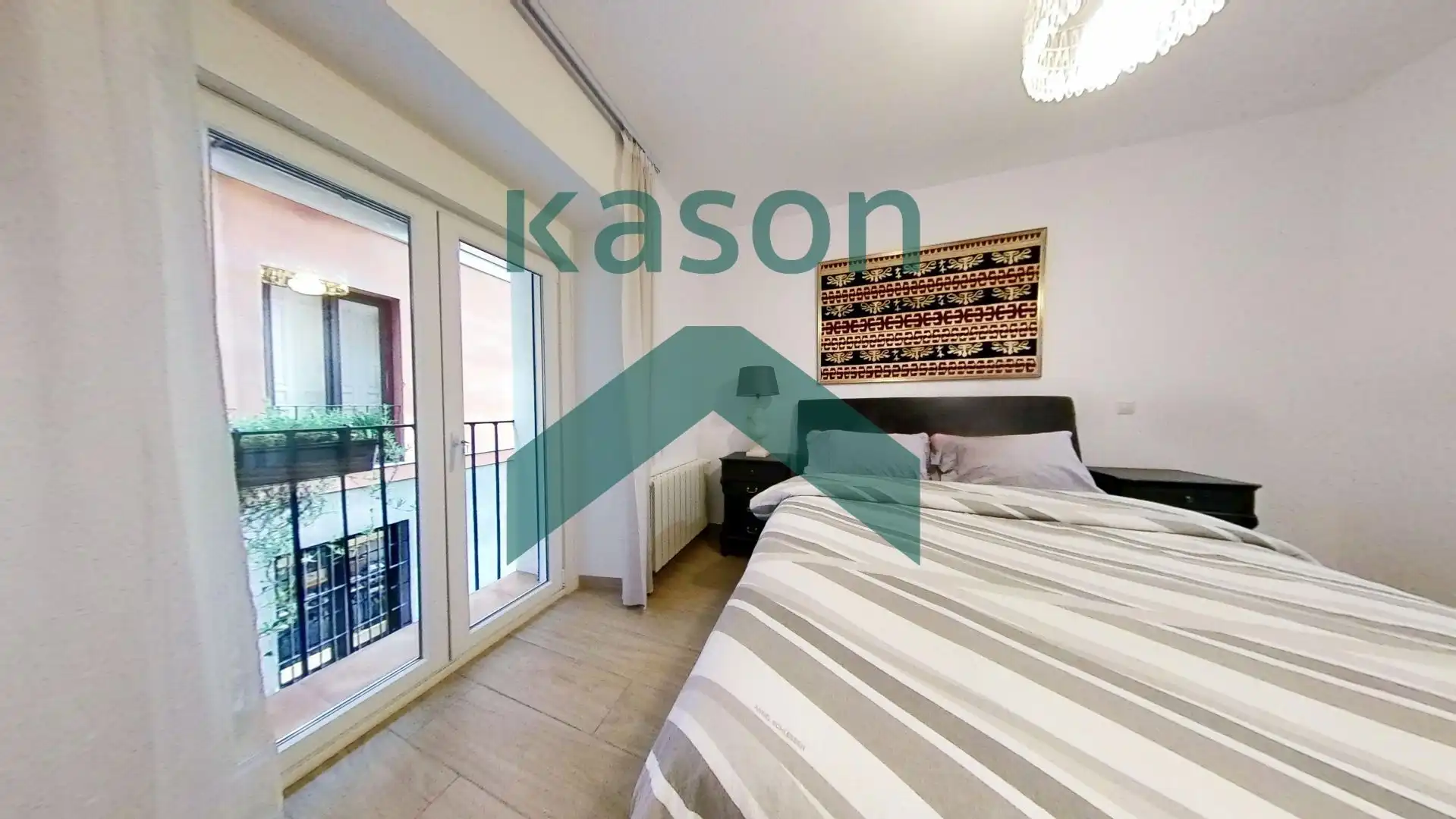 Bedroom of Flat for sale in Madrid  with Heating