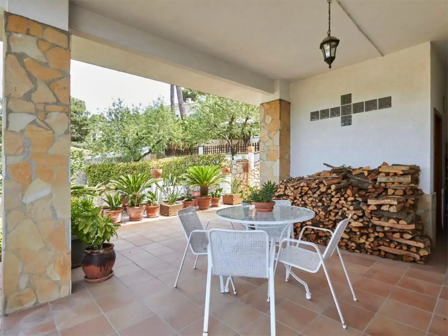 Terraza de Casa o chalet en venta en Dosrius con Aire acondicionado, Piscina y Balcón