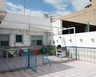Exterior view of Single-family semi-detached for sale in  Murcia Capital  with Air Conditioner, Terrace and Storage room