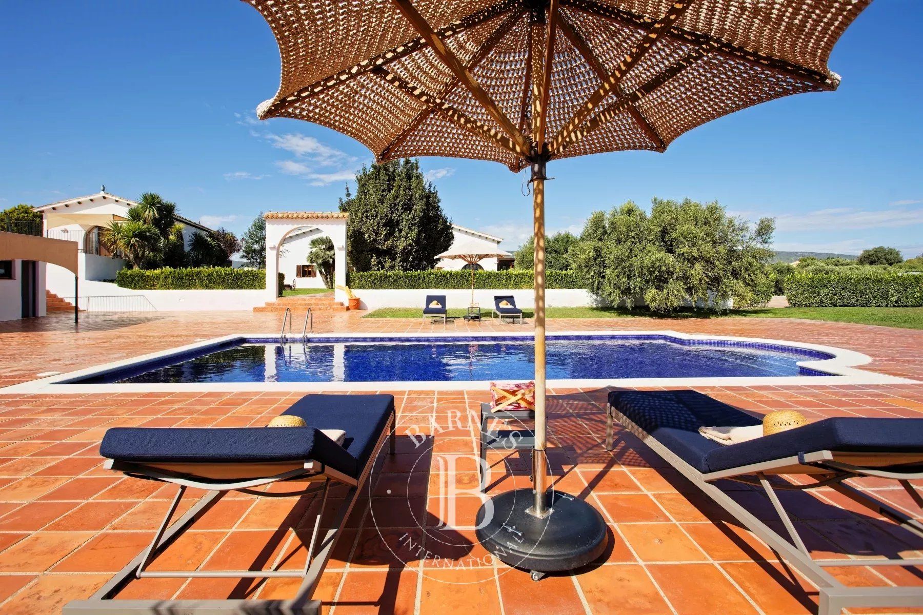 Jardín de Casa o chalet en venta en Vilobí del Penedès con Aire acondicionado, Calefacción y Piscina