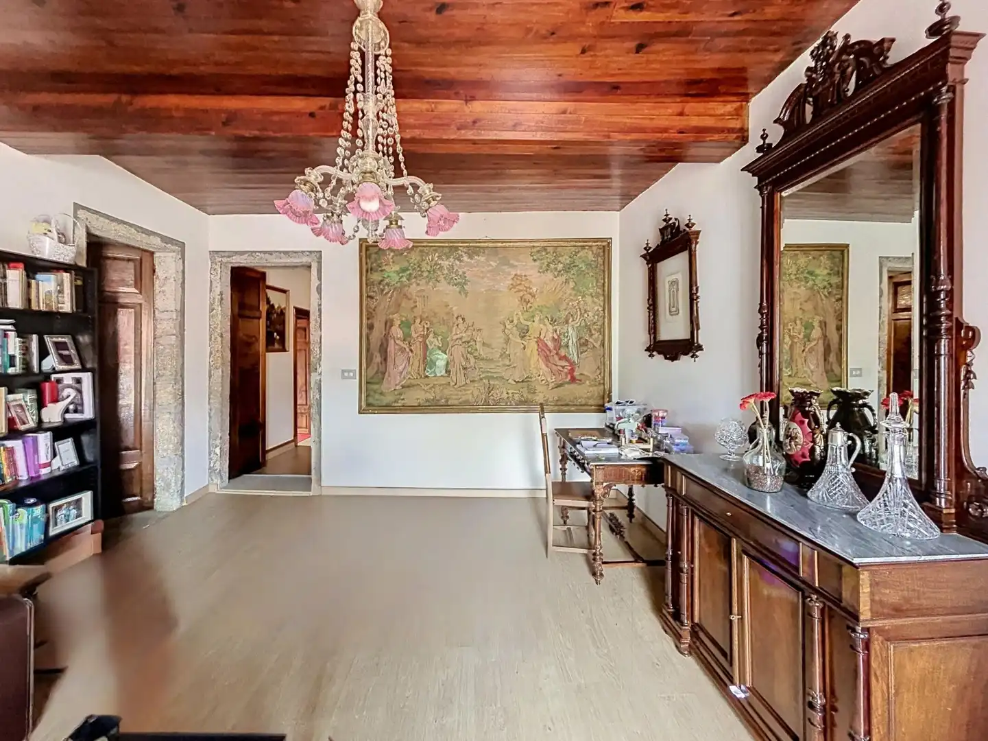 Dining room of Country homes for sale in Vedra  with Heating, Terrace and Swimming Pool
