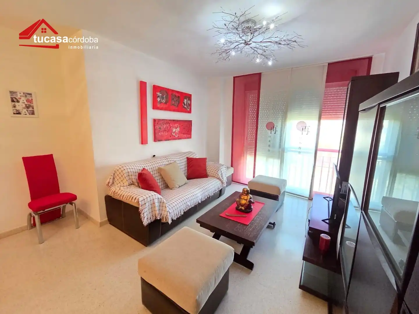 Wohnzimmer von Wohnung zum Verkauf in Córdoba mit Klimaanlage und Abstellraum