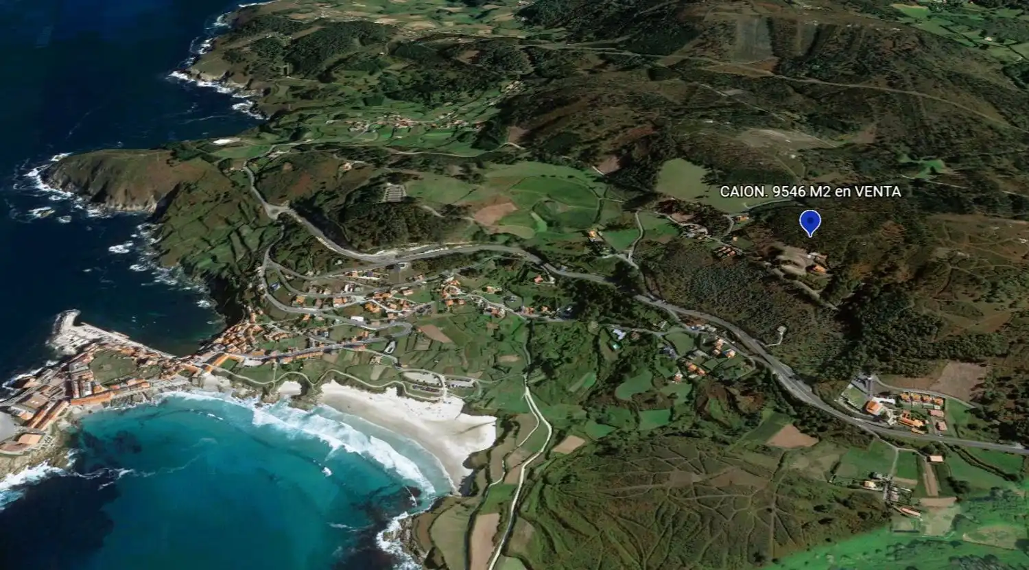 Exterior view of Land for sale in A Laracha  , A Coruña