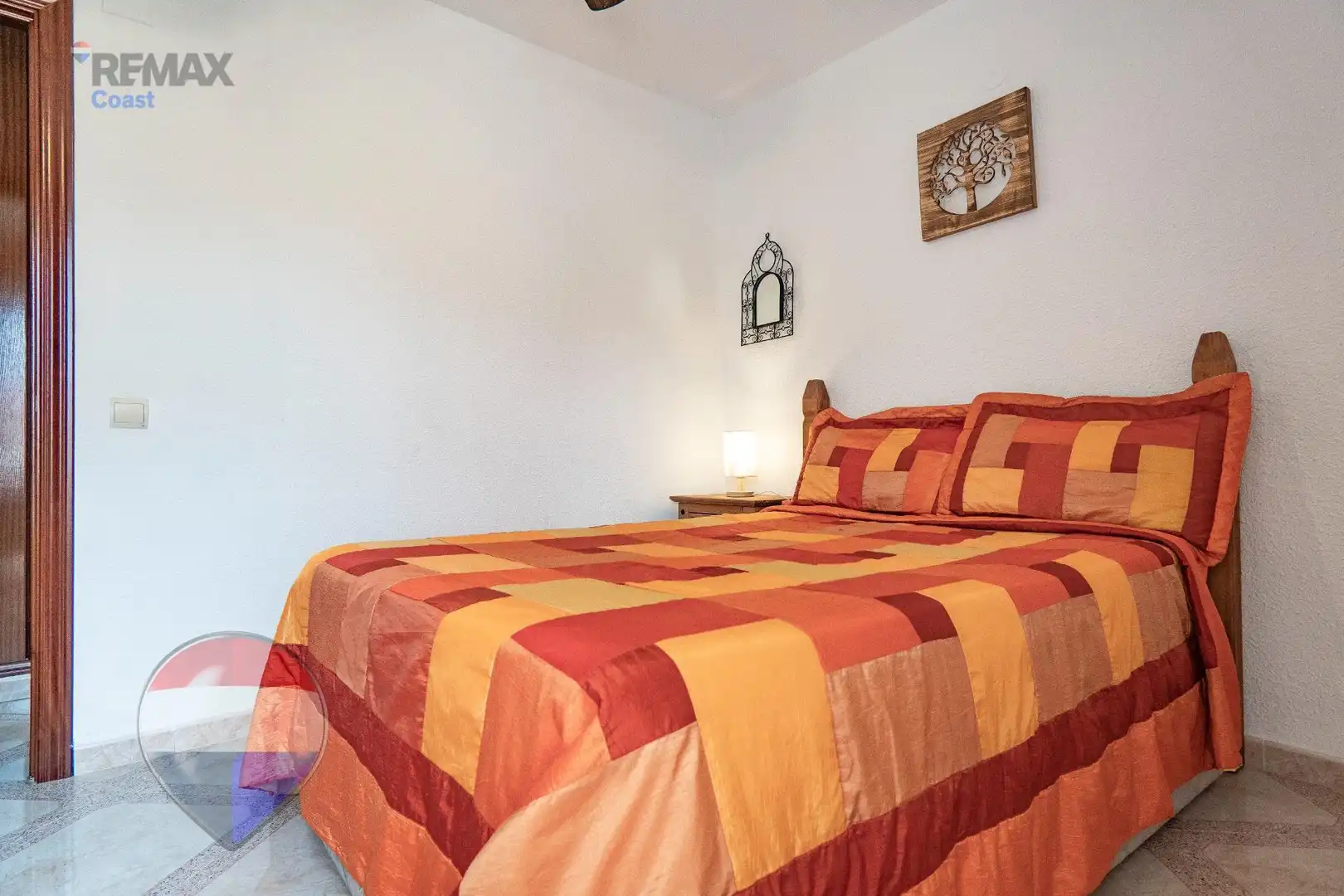 Habitación de Apartamento de alquiler en Rincón de la Victoria con Aire acondicionado, Calefacción y Amueblado