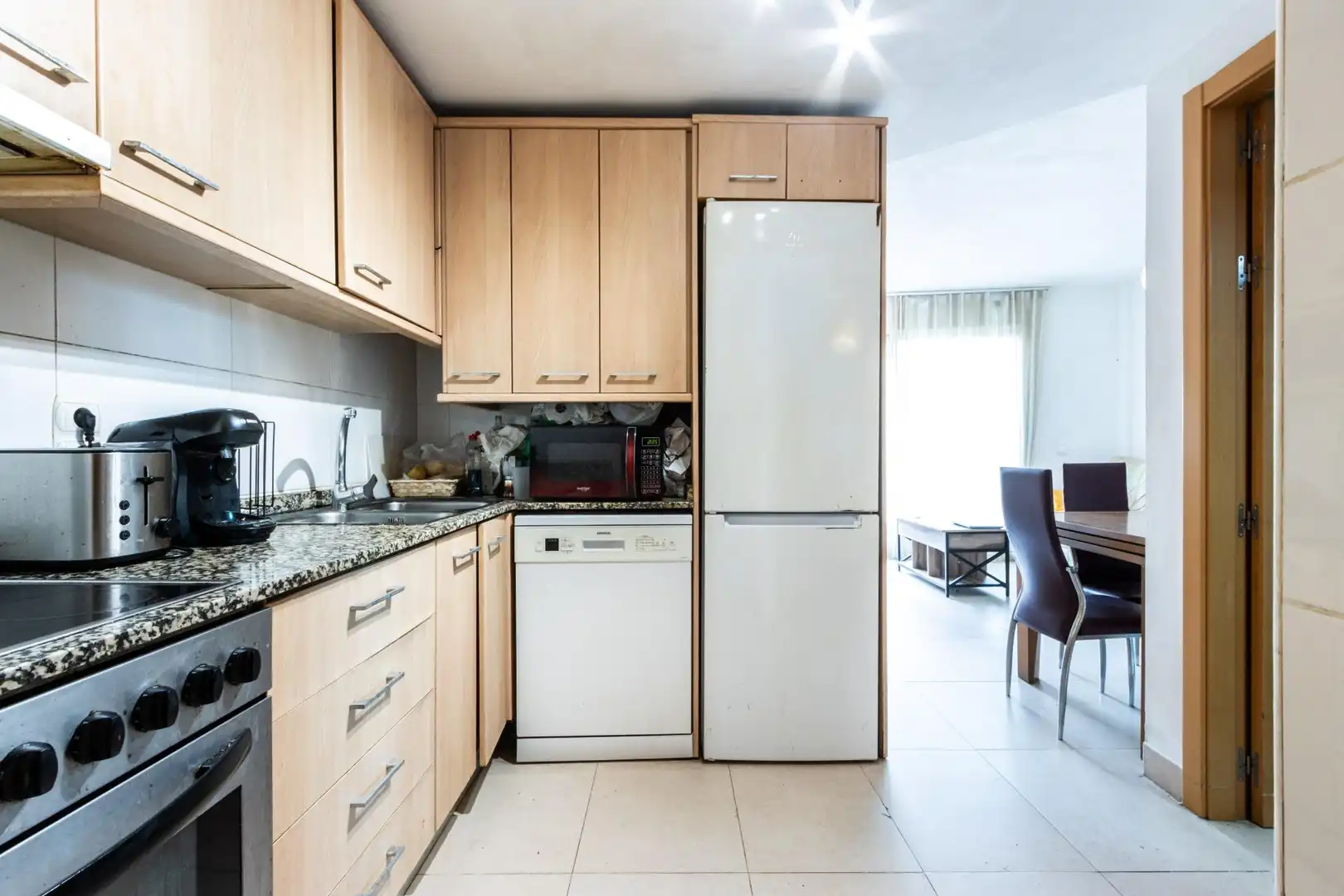 Kitchen of Flat for sale in Amposta  with Air Conditioner and Terrace
