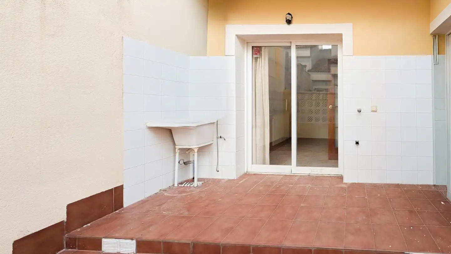 Terraza de Casa o chalet en venta en Santa Pola con Jardín privado, Terraza y Piscina