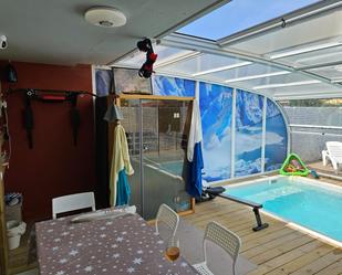 Piscina de Casa adosada en venda en Peralta / Azkoien amb Aire condicionat, Terrassa i Piscina