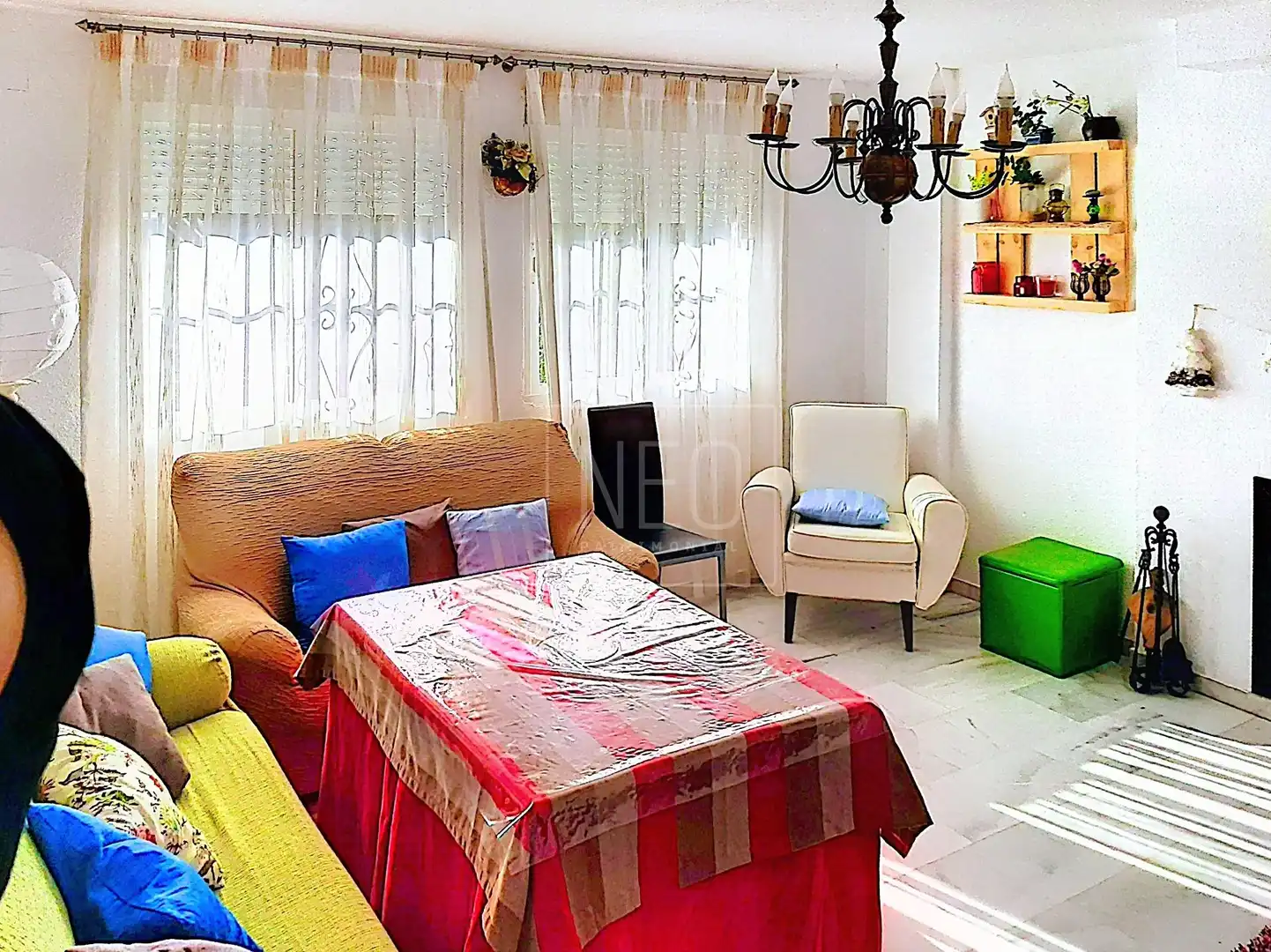 Habitación de Casa o chalet en venta en Cúllar Vega con Aire acondicionado, Calefacción y Jardín privado