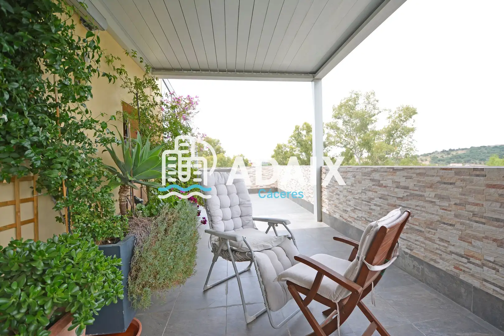 Terraza de Ático en venta en Cáceres con Aire acondicionado, Calefacción y Terraza