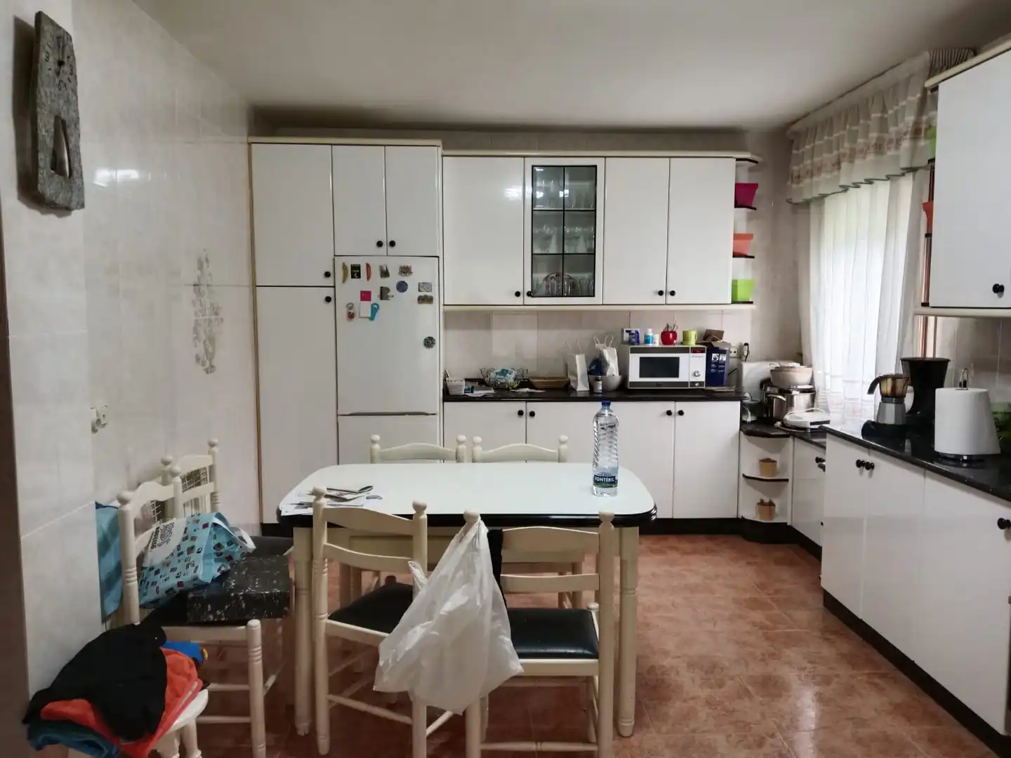 Cuina de Casa o xalet en venda en Teo amb Calefacció, Jardí privat i Traster