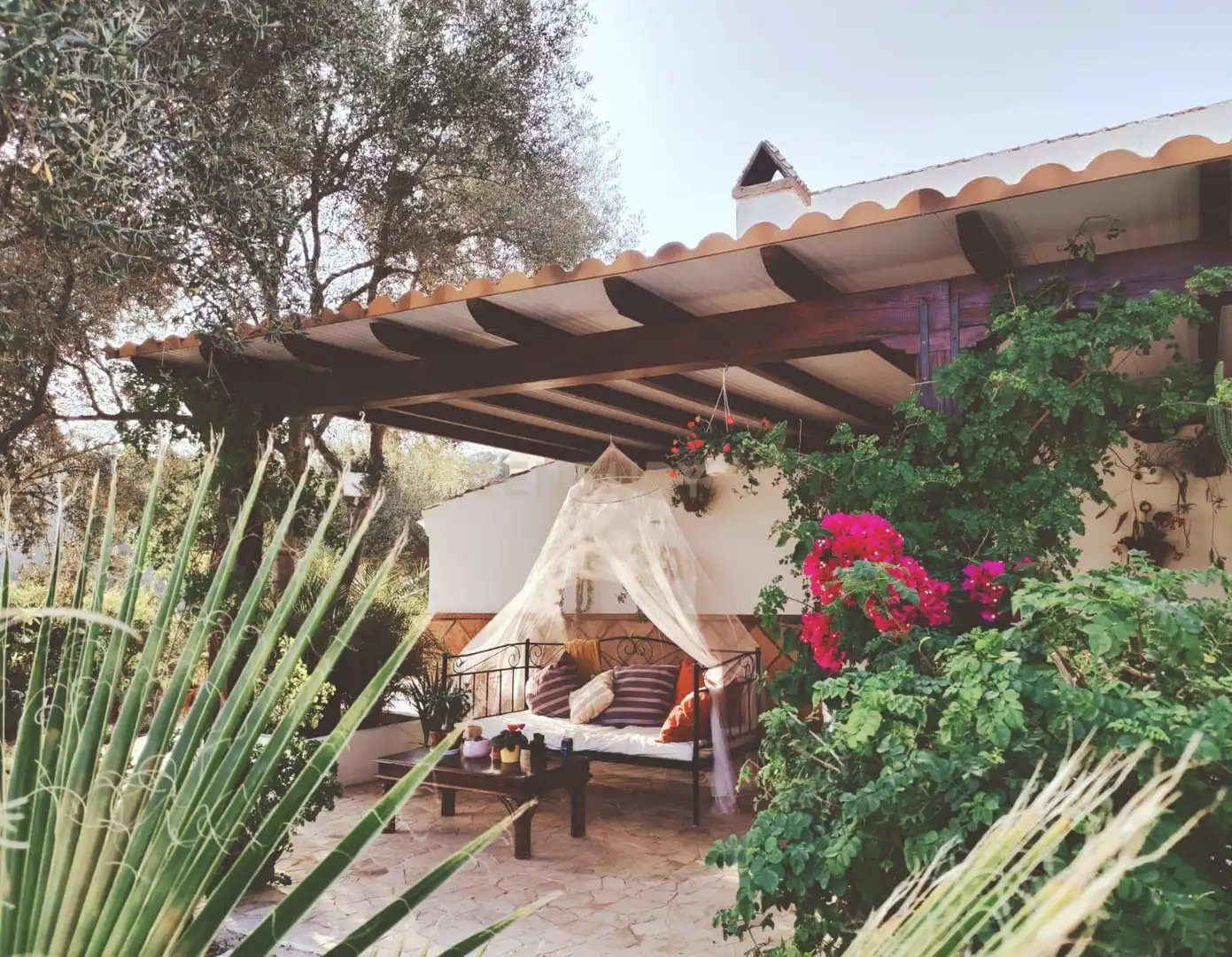 Terrassa de Casa o xalet en venda en Málaga amb Aire condicionat, Jardí privat i Traster