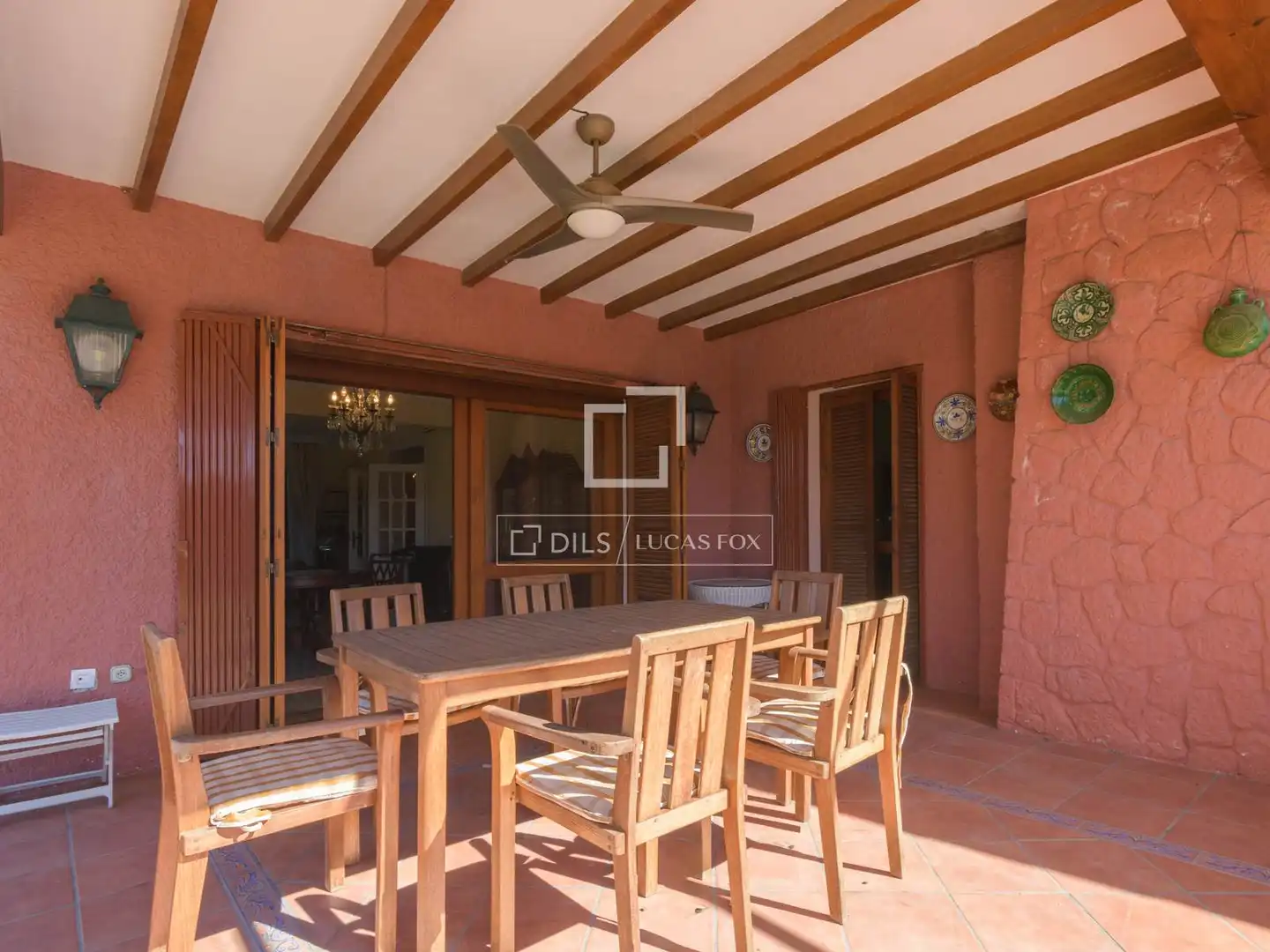 Terraza de Casa o chalet en venta en Málaga con Aire acondicionado, Jardín privado y Terraza