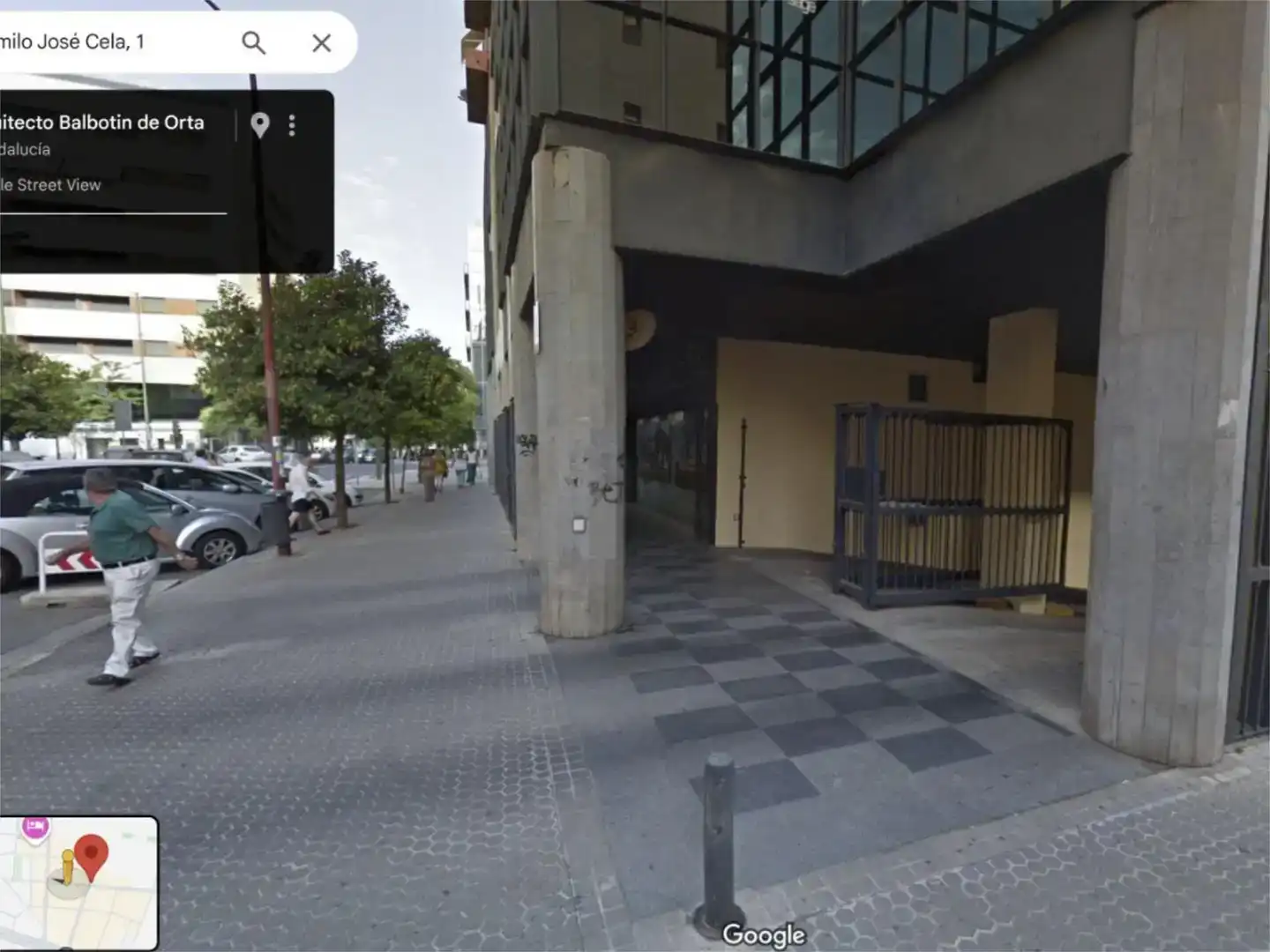 Exterior view of Garage for rent in Sevilla