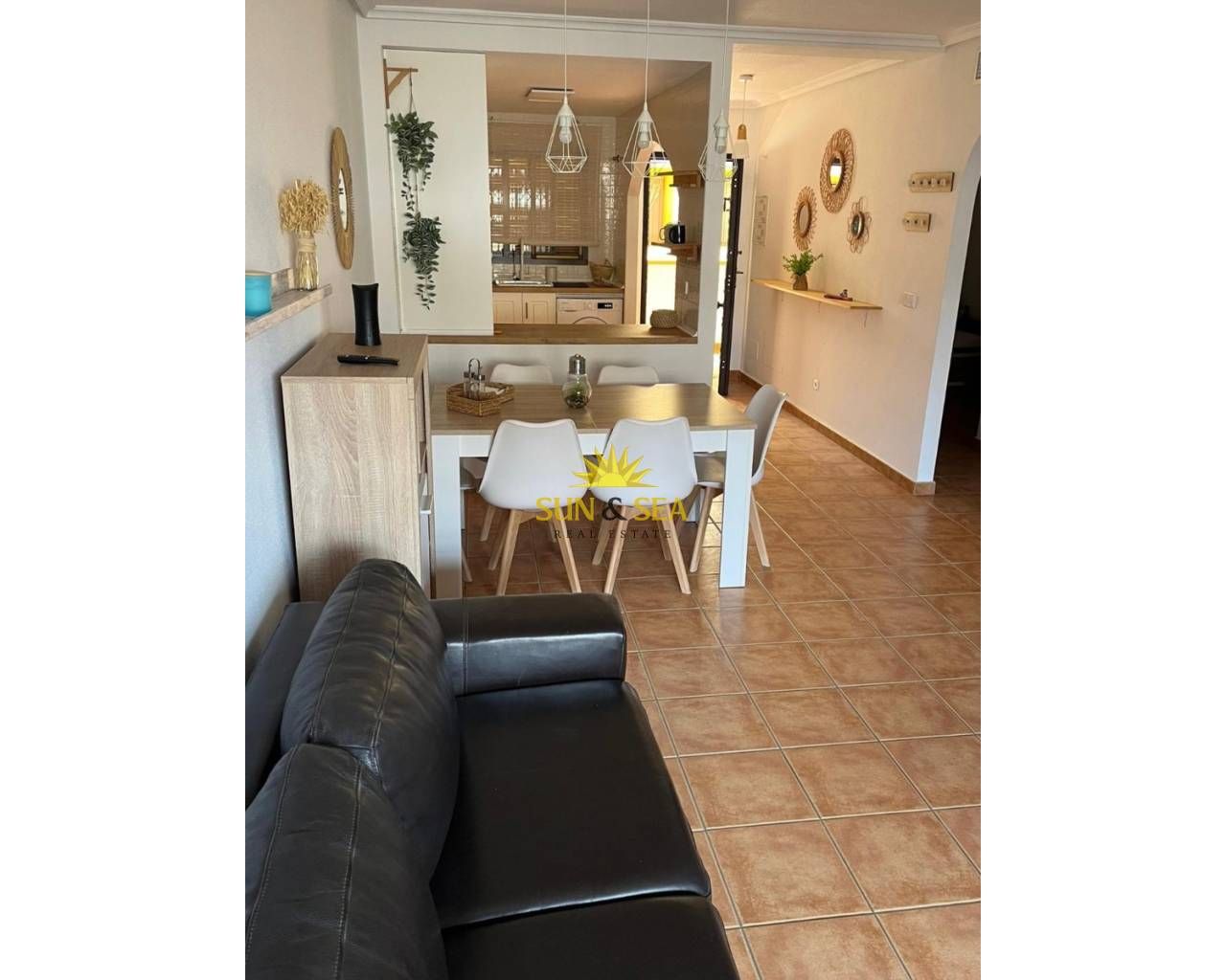 Comedor de Apartamento de alquiler en San Javier con Calefacción, Piscina y Amueblado