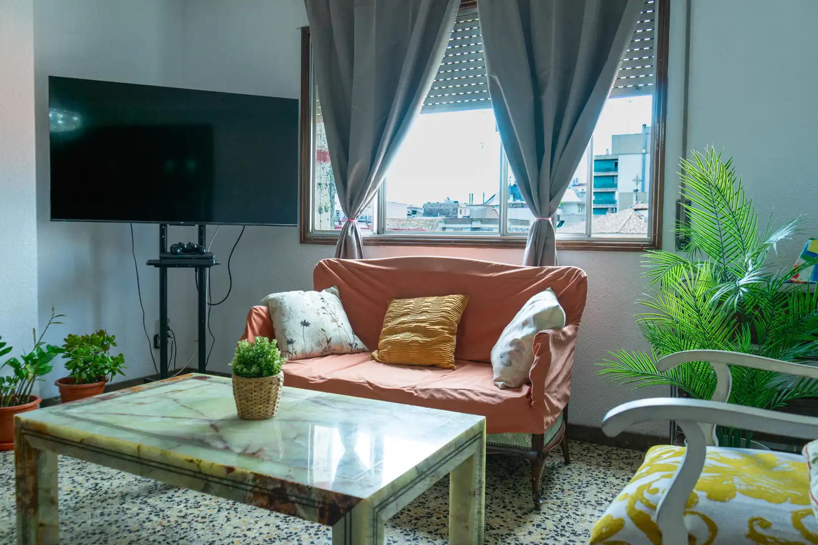 Sala de estar de Piso en venta en Zaragoza con Aire acondicionado, Calefacción y Terraza